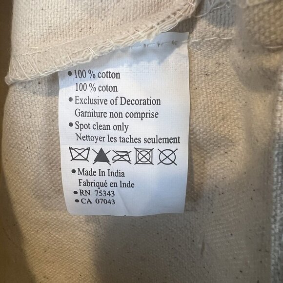 Ouija Board Reusable Canvas Tote Shopping Bag Gray Tan - Picture 5 of 8